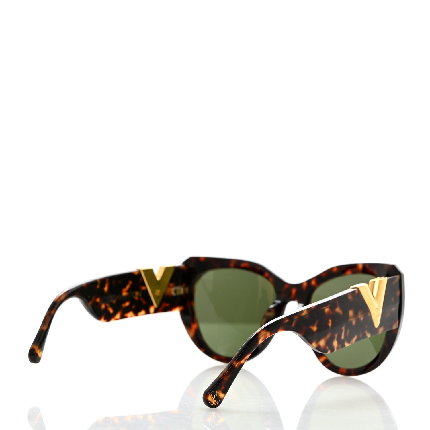 Louis Vuitton Acetate My Fair Lady Sunglasses Z0904E Tortoise 4 of 8