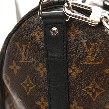 Louis Vuitton Monogram Macassar Keepall Bandouliere 45 11 of 12