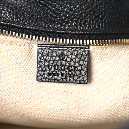 Gucci Pebbled Calfskin Small Soho Disco Bag Black 6 of 12