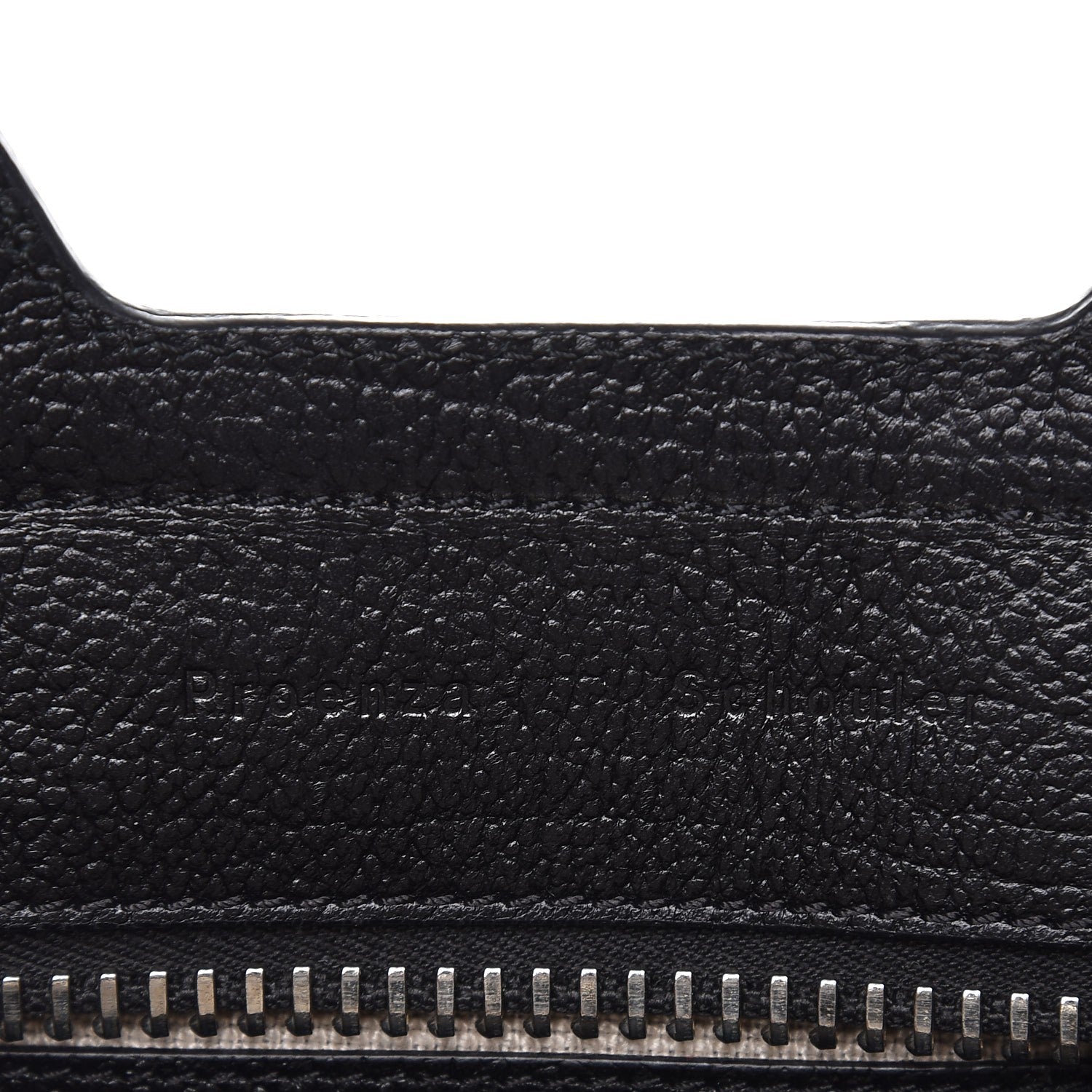 Proenza Schouler Vacchetta Calfskin Small PS13 Satchel Black 8 of 13