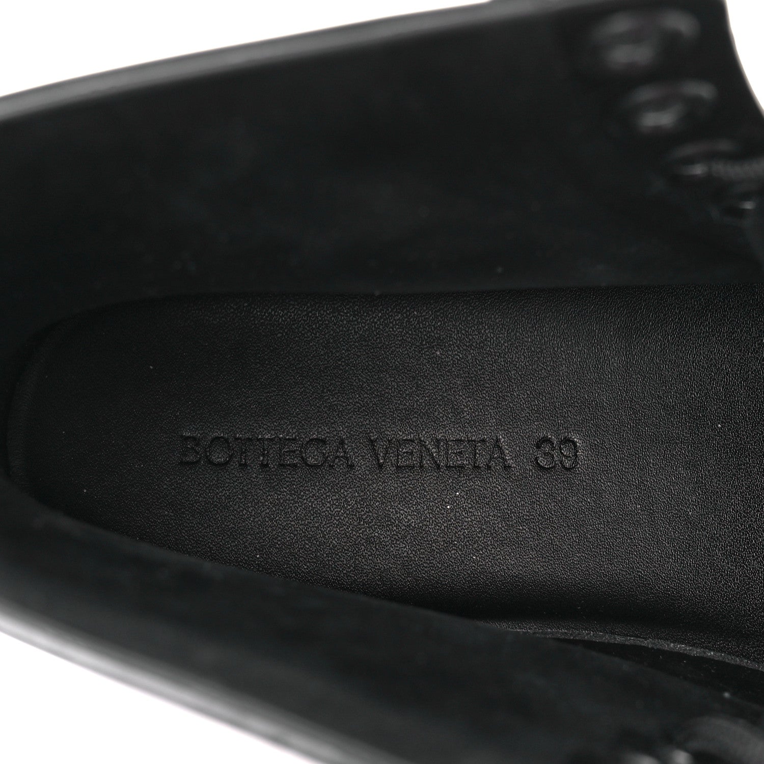 Bottega Veneta Rubber Stride Ankle Boots 39 Black 7 of 7