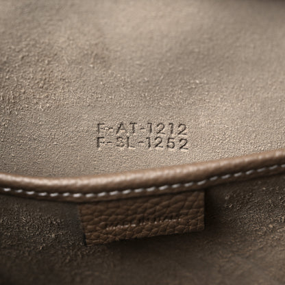 Celine Drummed Calfskin Nano Luggage Souris 7 of 9