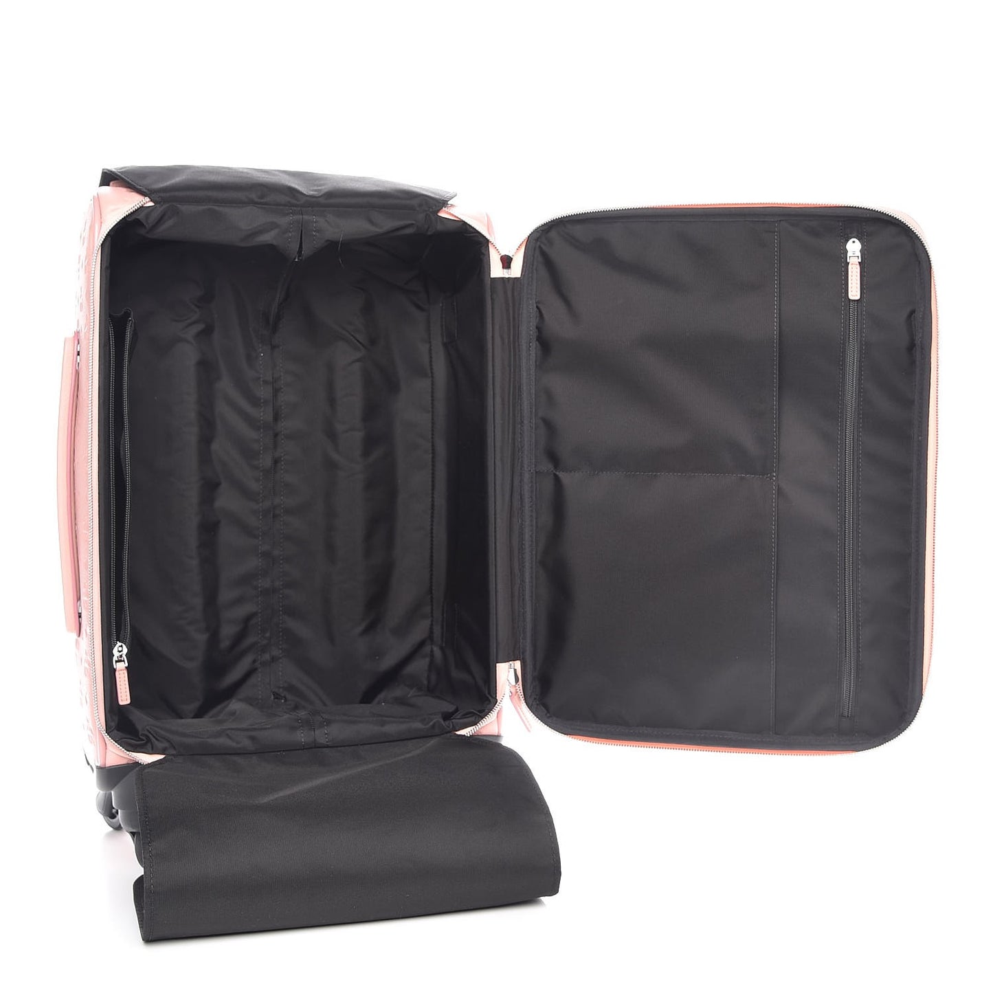 Calfskin Ottomar Monogram Trolley Wheeled Suitcase Pink Blush