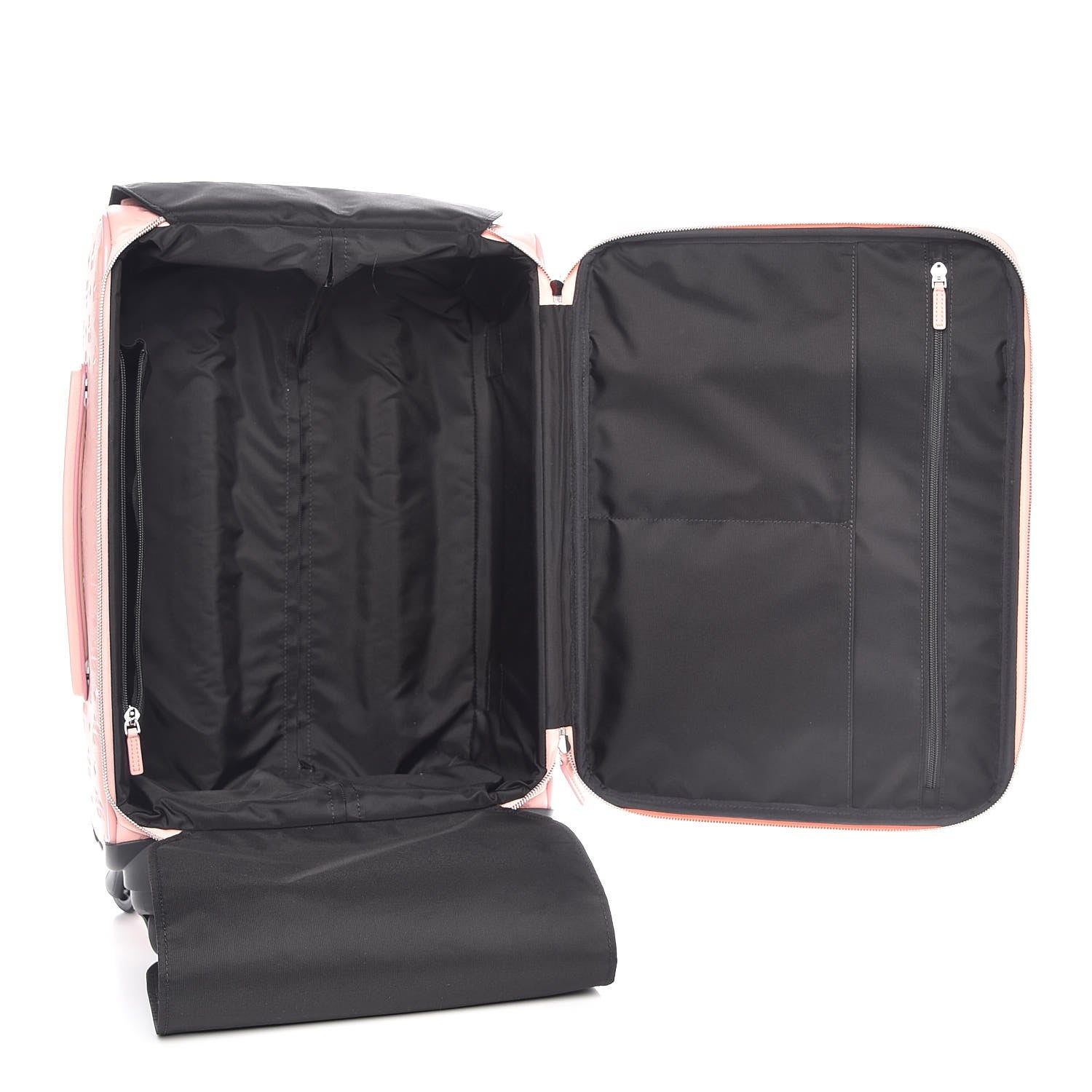 MCM Calfskin Ottomar Monogram Trolley Wheeled Suitcase Pink Blush 5 of 7