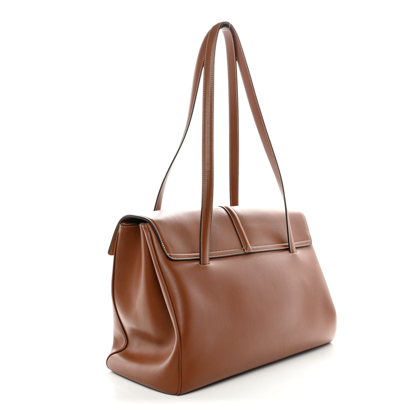 Calfskin Large Soft 16 Bag Tan