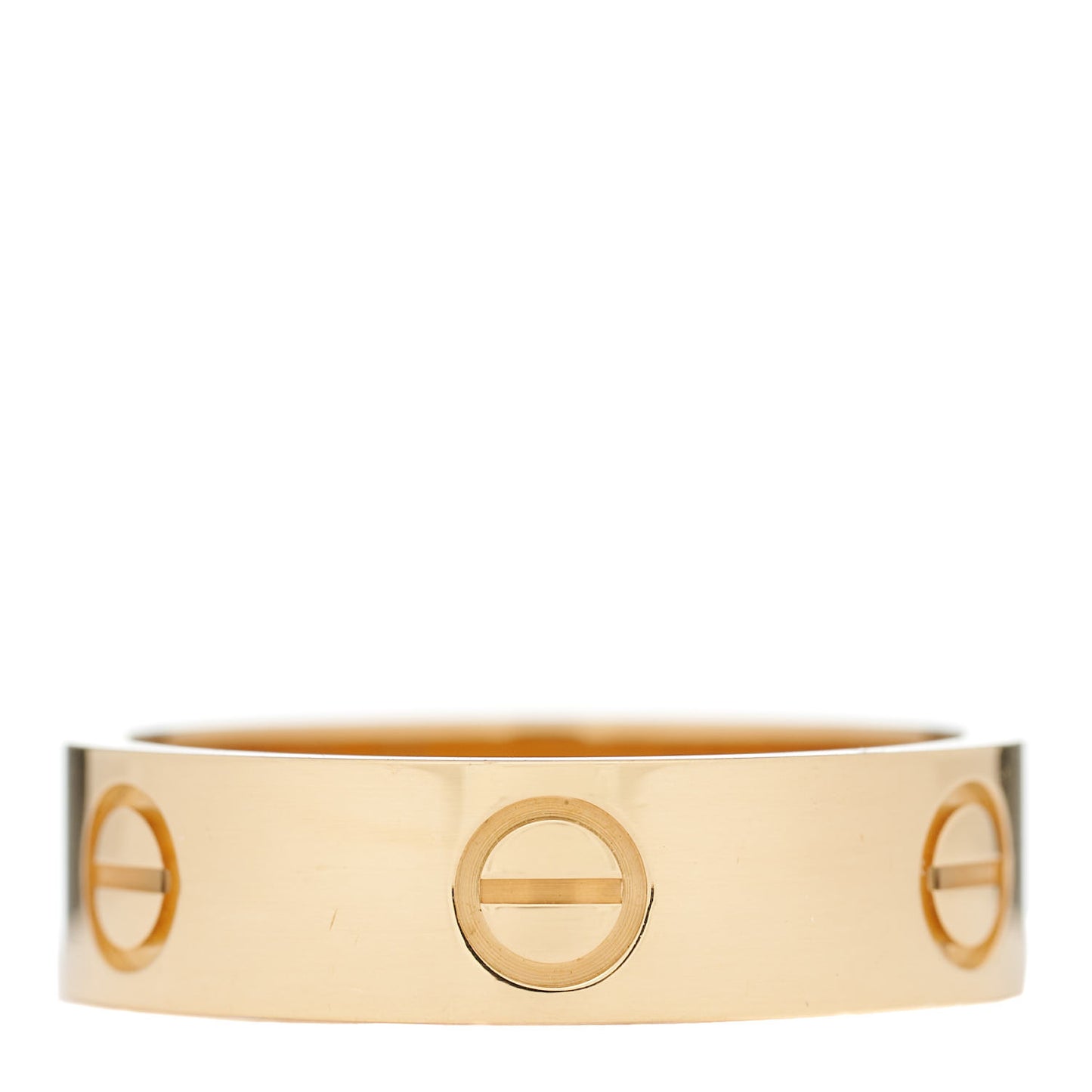 18K Yellow Gold 5.5mm LOVE Ring 56 7.5