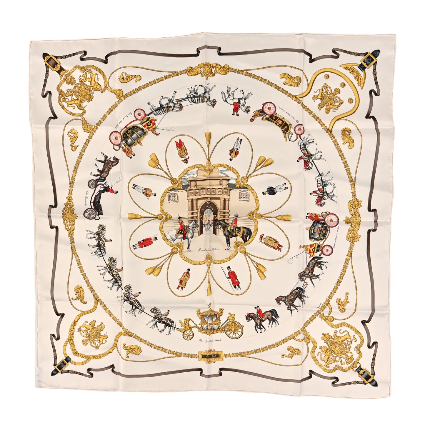 Silk The Royal Mews Scarf 90