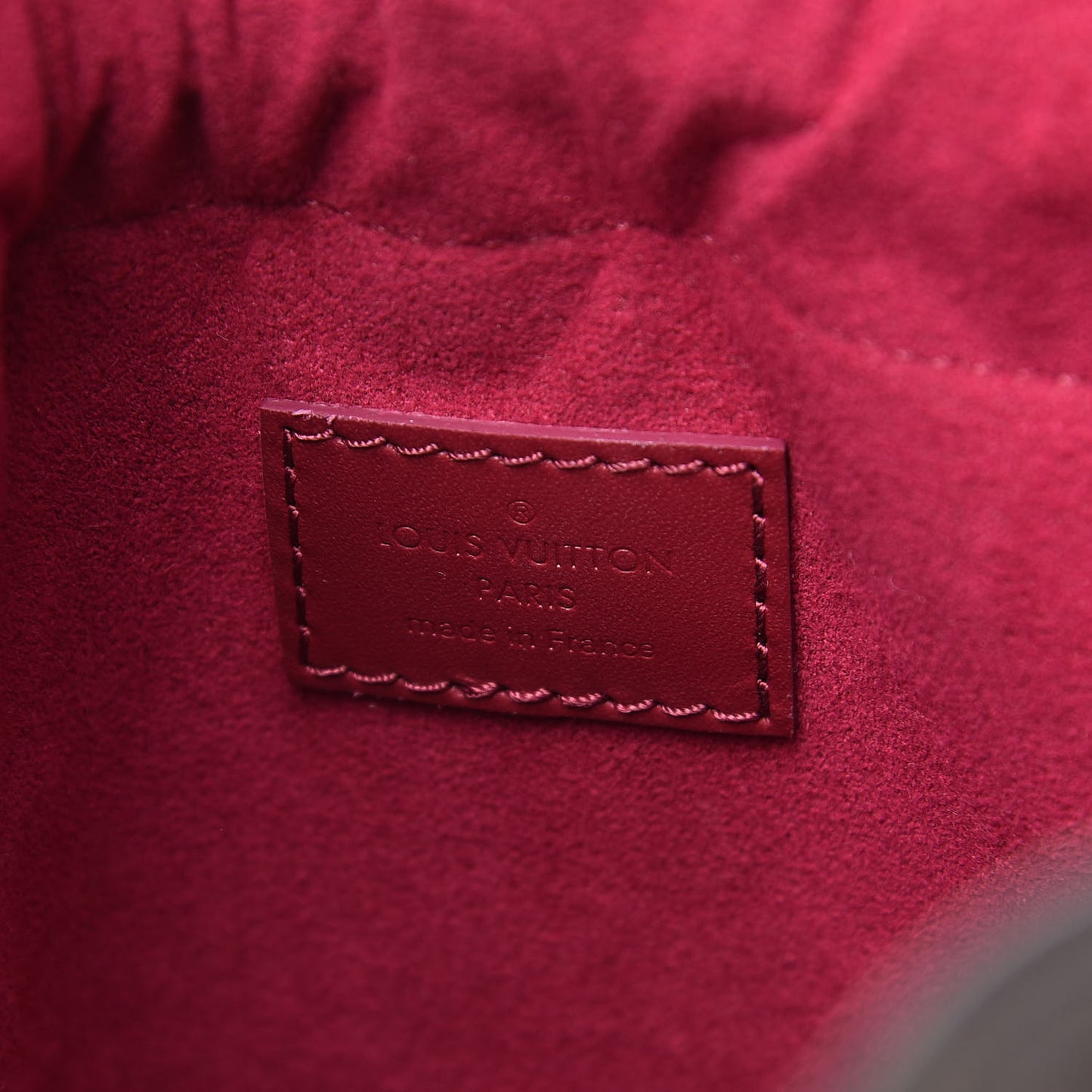 Monogram Pouch Noe Fuchsia
