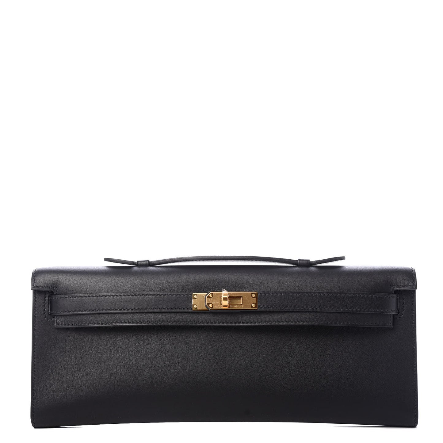 Swift Kelly Cut Clutch Pochette Black