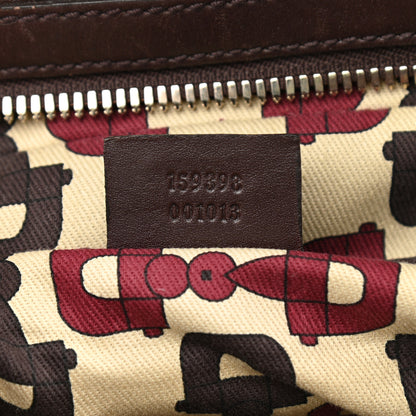 Gucci Guccissima Large Wave Boston Dark Brown 6 of 12