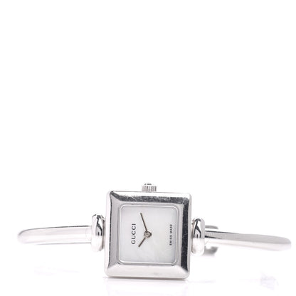 Gucci Stainless Steel Mother of Pearl 19mm 1900L Quartz Watch 2 of 5