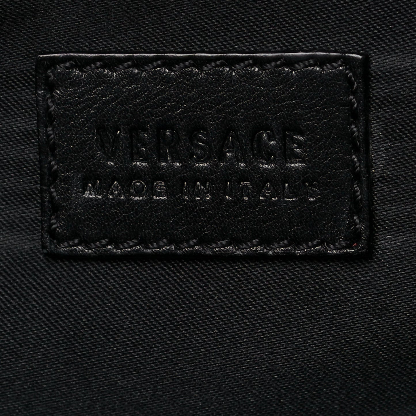 Calfskin Signature Satchel Black