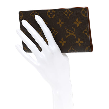 Louis Vuitton Monogram Checkbook Holder Case Wallet 2 of 8