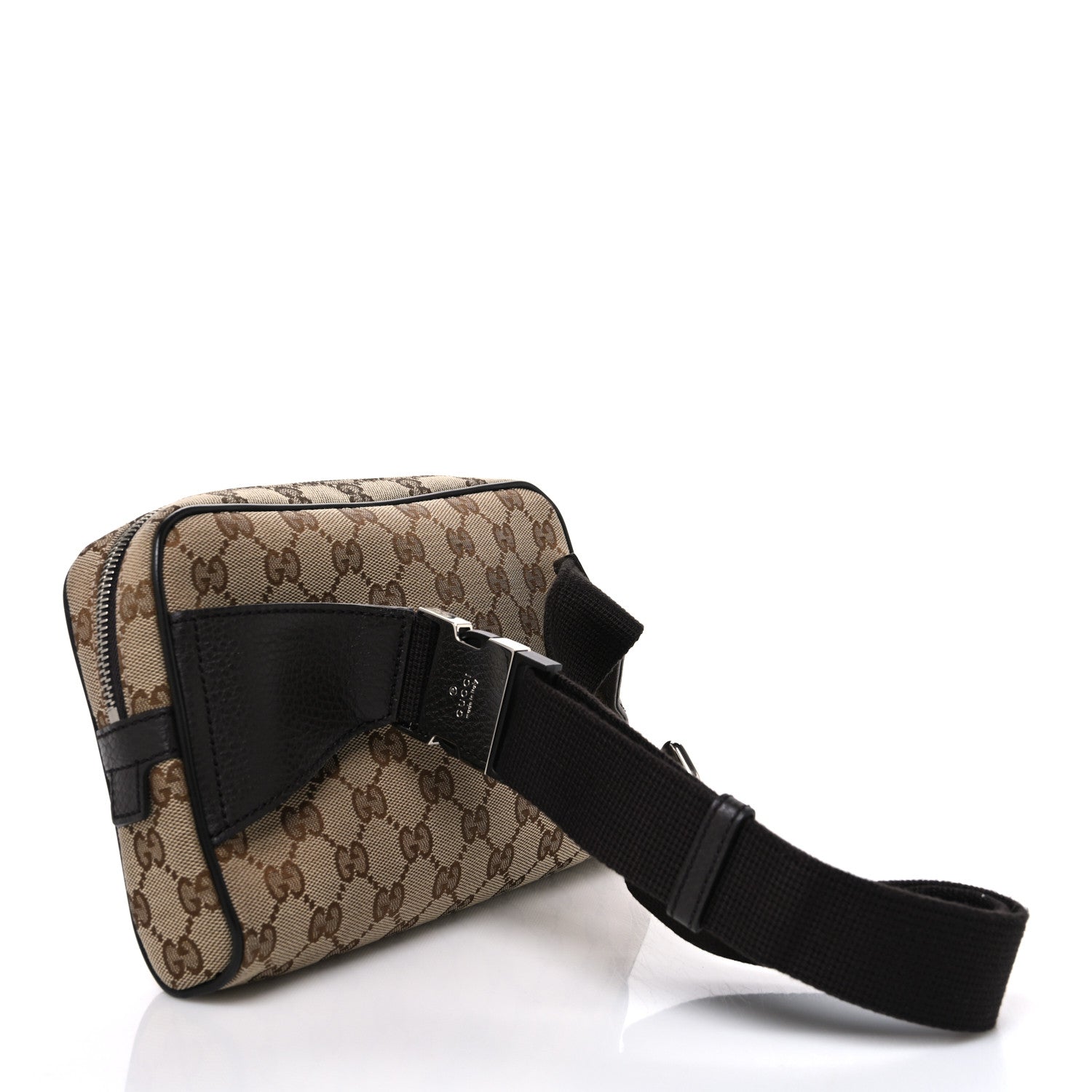 Gucci Monogram Belt Bag Dark Brown 2 of 9