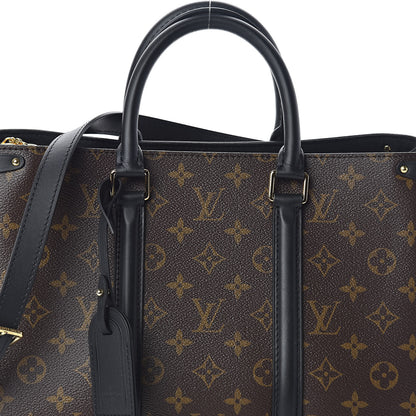 Louis Vuitton Monogram Soufflot MM Black 7 of 9
