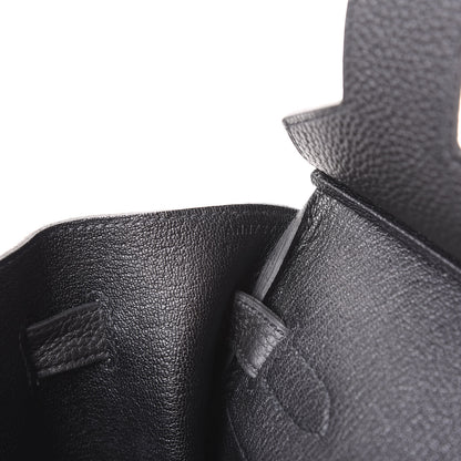 Hermes Togo Birkin 35 Black 6 of 13