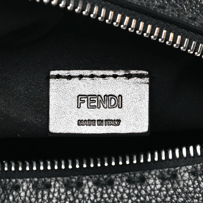 Fendi Cuoio Romano Selleria Toiletry Case Black 6 of 8