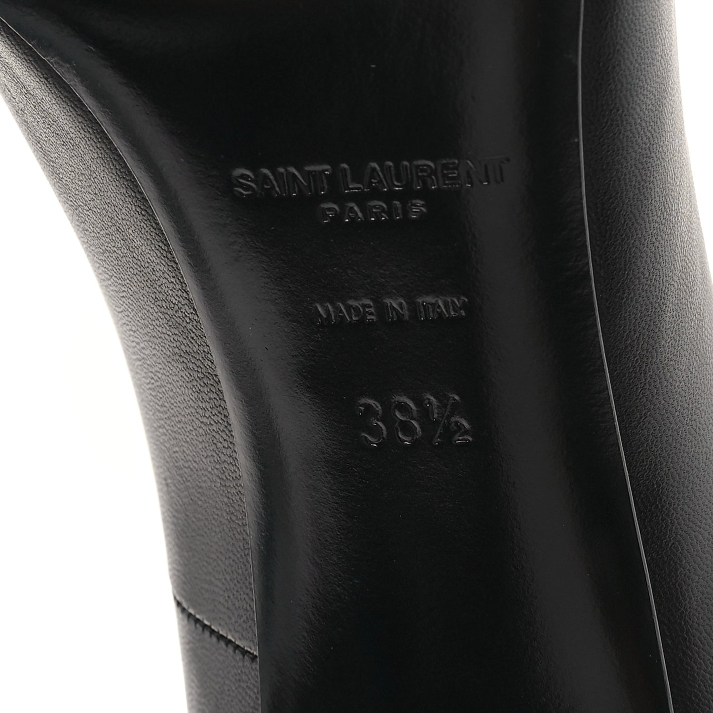 Calfskin Zoe 105 Pumps 38.5 Black