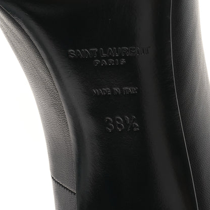 Saint Laurent Calfskin Zoe 105 Pumps 38.5 Black 8 of 10