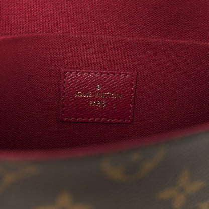 Louis Vuitton Monogram Pochette Felicie Chain Wallet Fuchsia 7 of 15