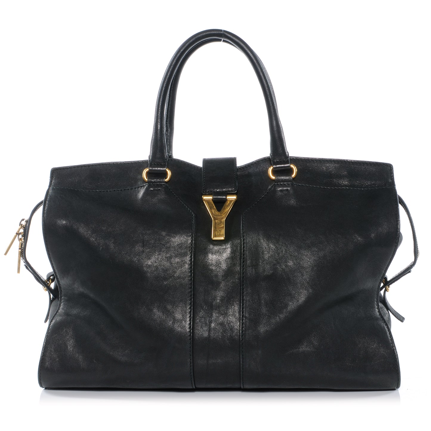 Leather Large Cabas Chyc Black
