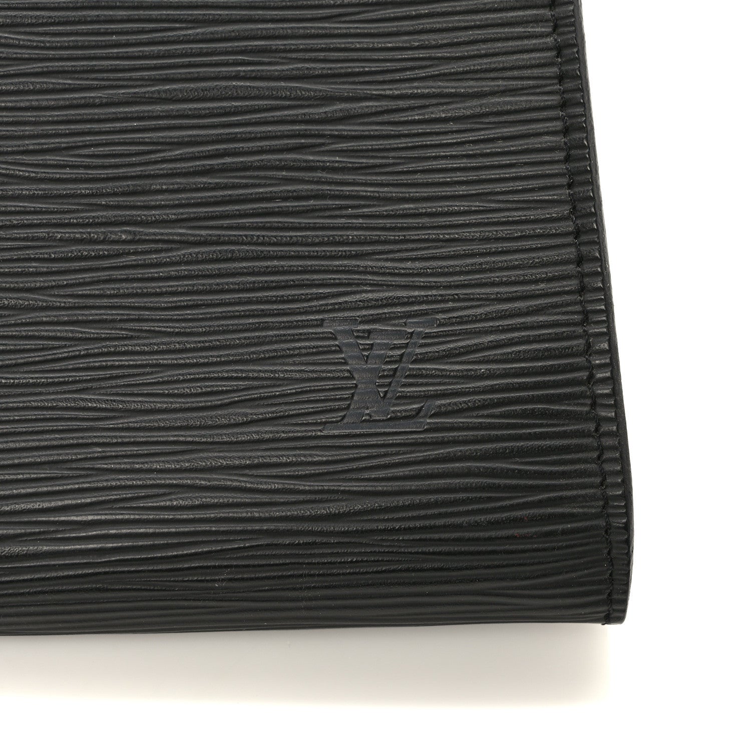Louis Vuitton Epi Pochette Accessories 24 Black 6 of 8