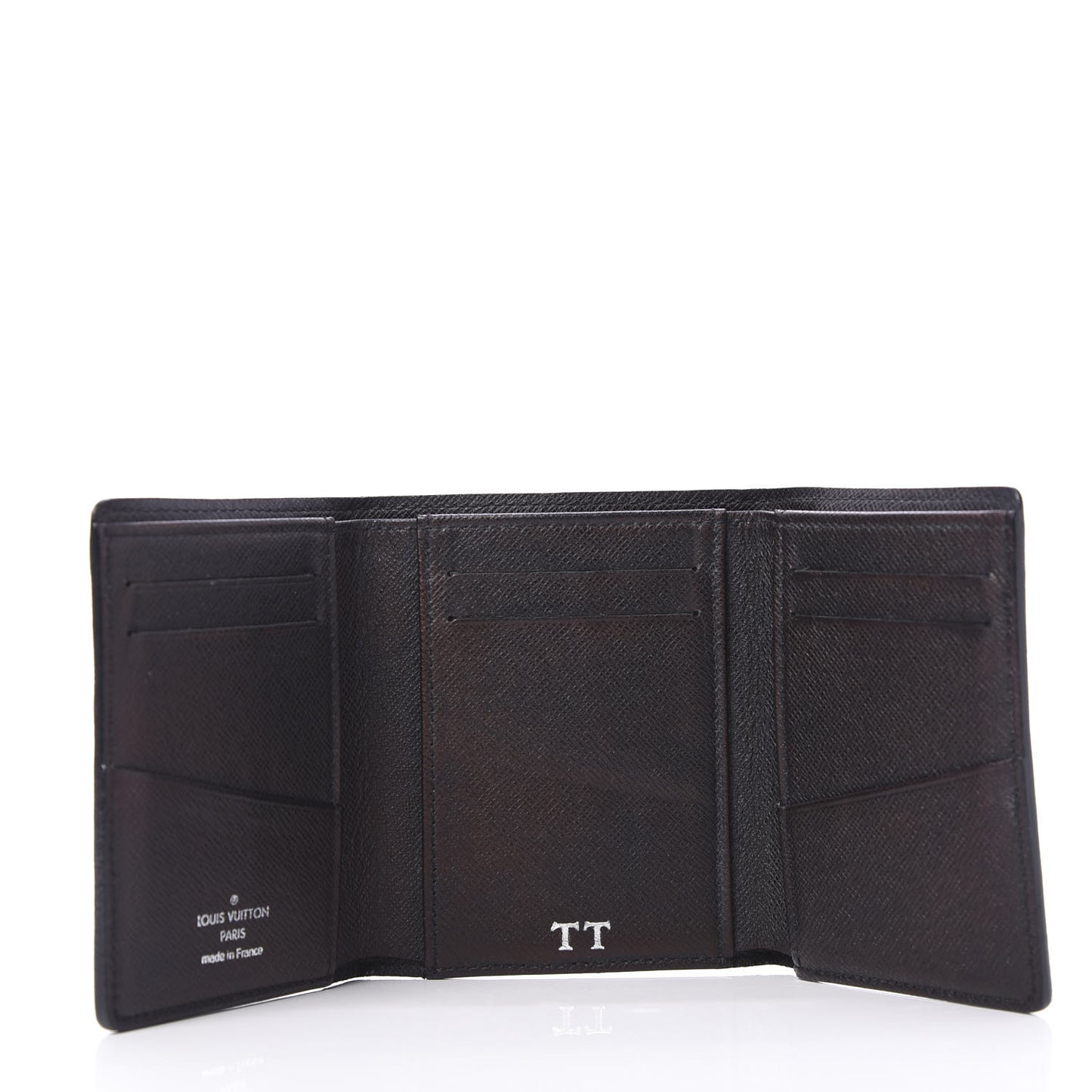 Damier Graphite Canvas Tri-Fold Compact Wallet