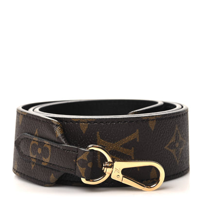 Louis Vuitton Monogram Bandouliere Shoulder Strap Black 1 of 5