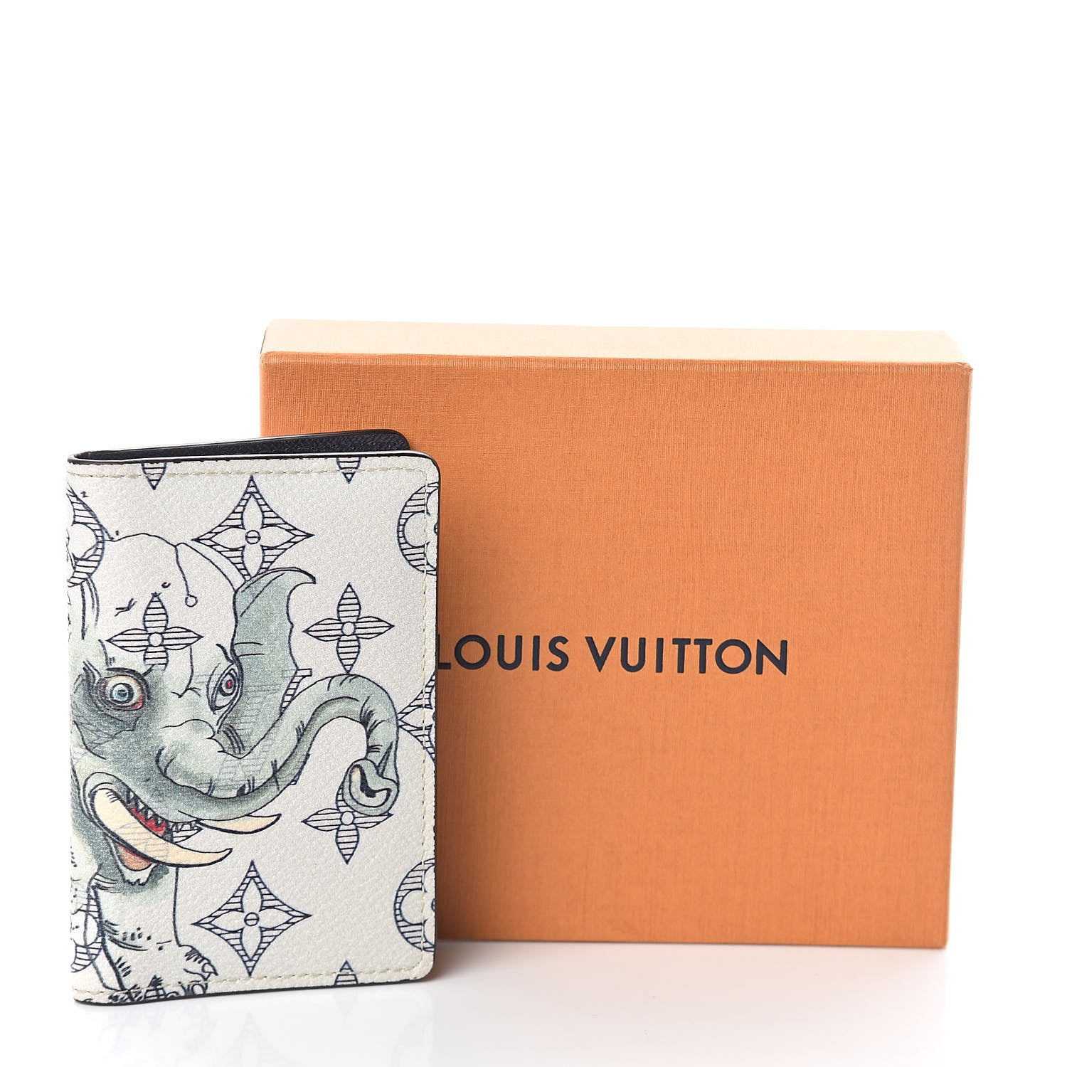 Louis Vuitton Savane Monogram Chapman Pocket Organizer White 7 of 7