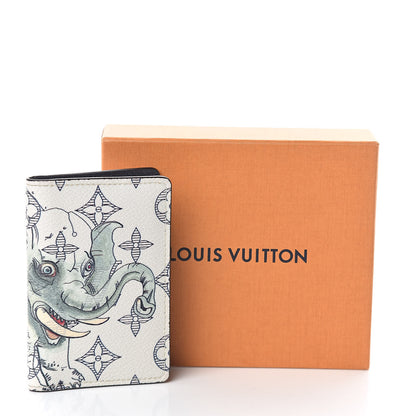 Louis Vuitton Savane Monogram Chapman Pocket Organizer White 7 of 7