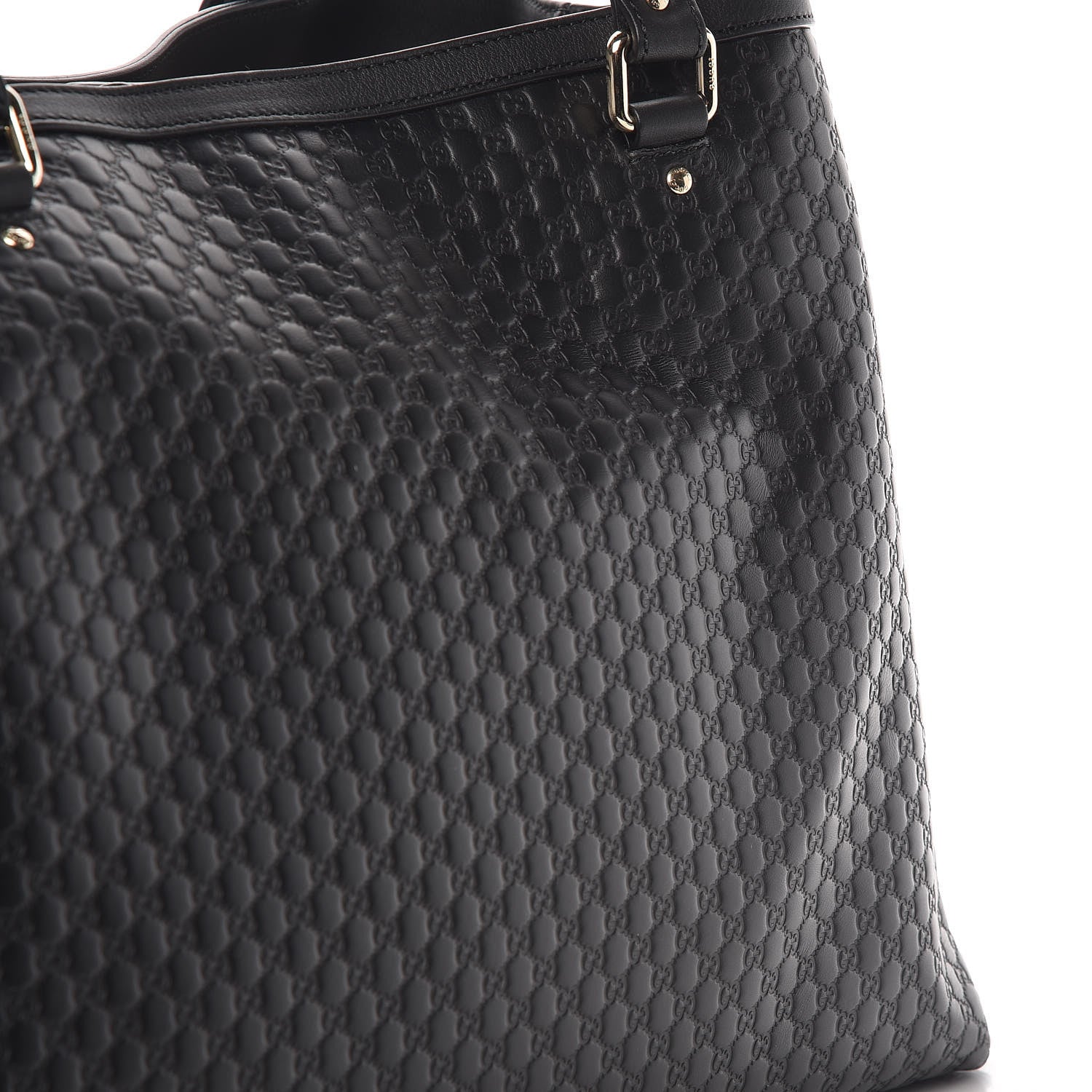 Gucci Soft Microguccissima Large Tote Black 10 of 13