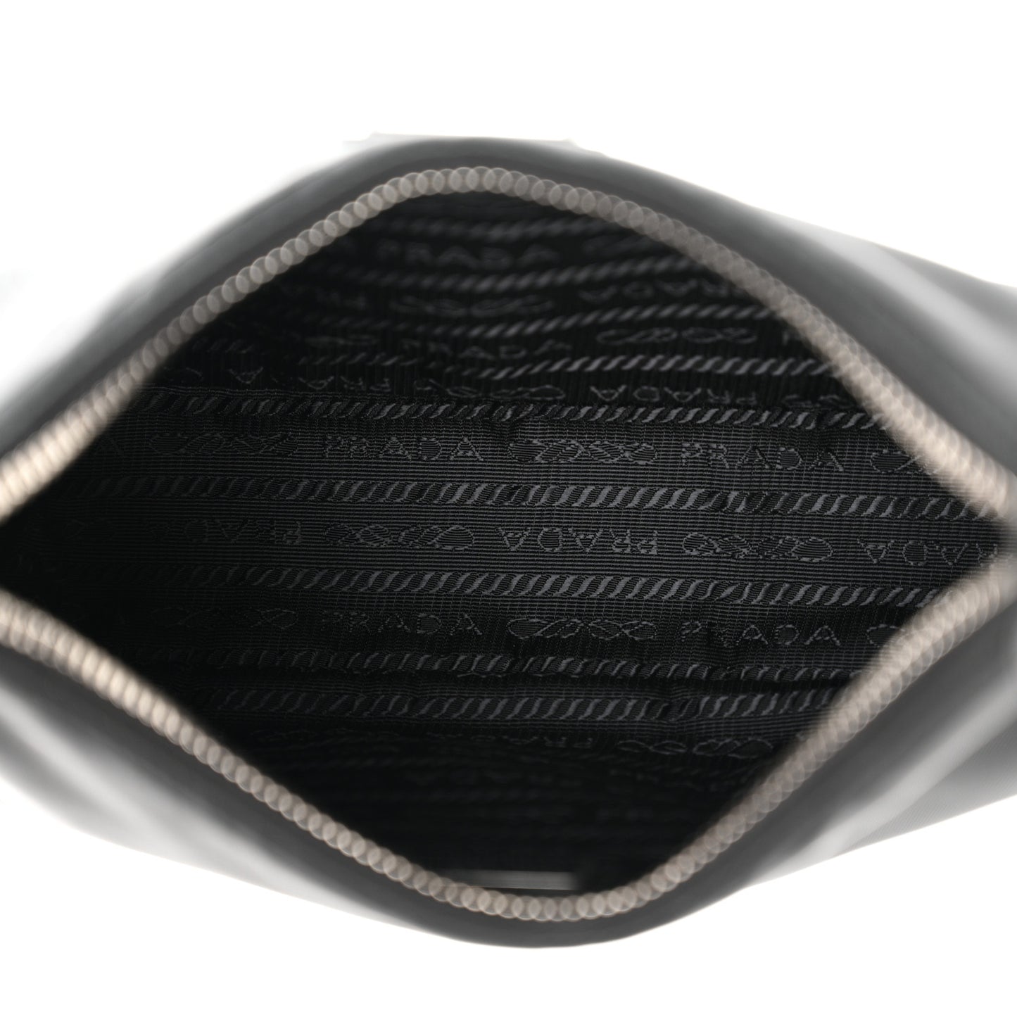 Tessuto Nylon Saffiano Mini Re-Edition 2005 Bag Black