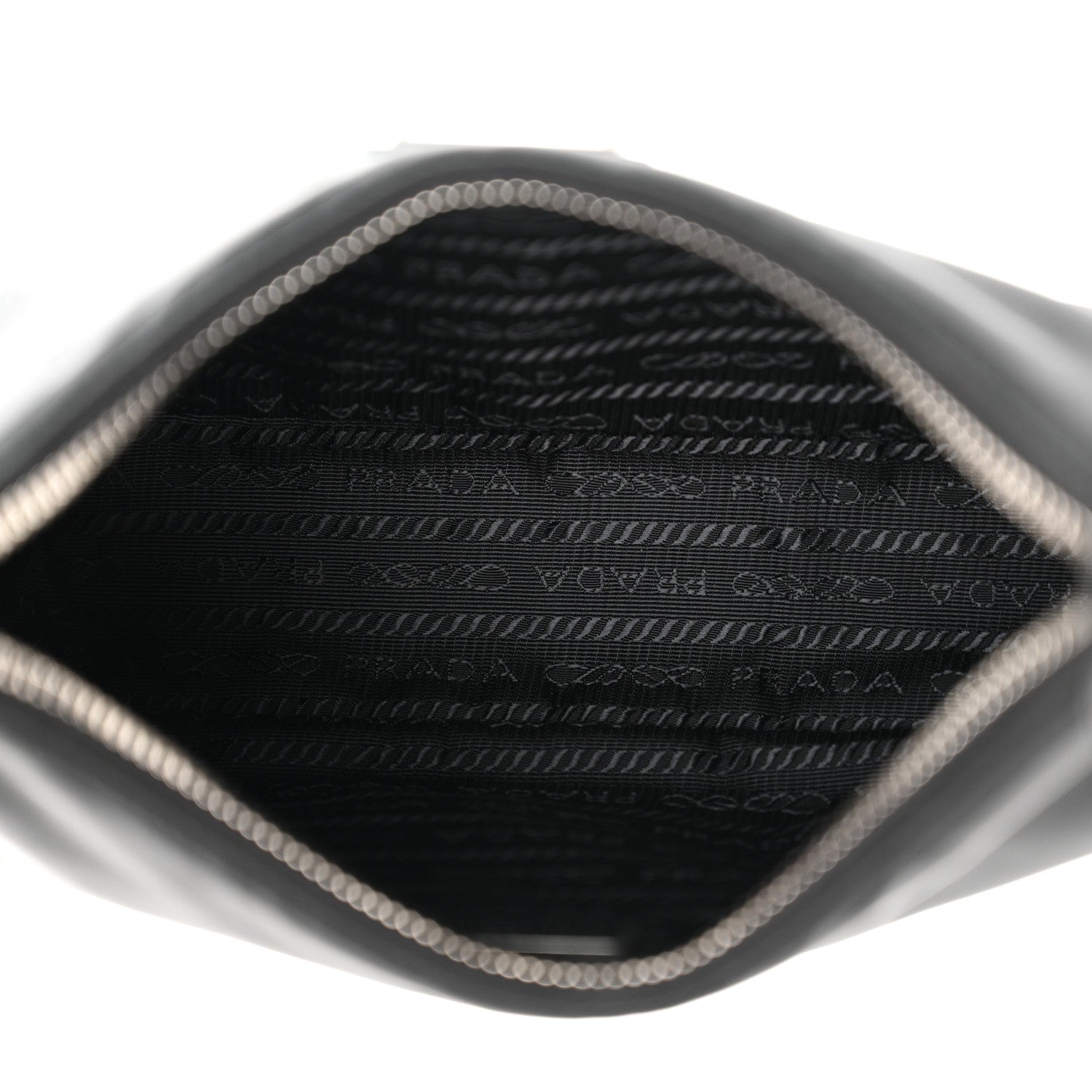 Prada Tessuto Nylon Saffiano Mini Re-Edition 2005 Bag Black 5 of 13