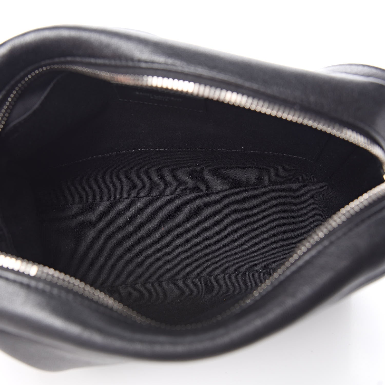 Saint Laurent Lambskin Monogram Small Lou Camera Bag Black 5 of 10