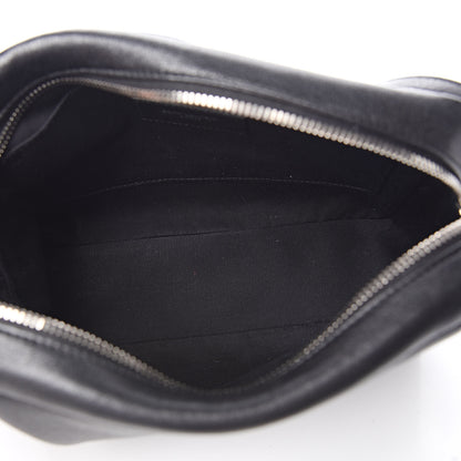 Saint Laurent Lambskin Monogram Small Lou Camera Bag Black 5 of 10