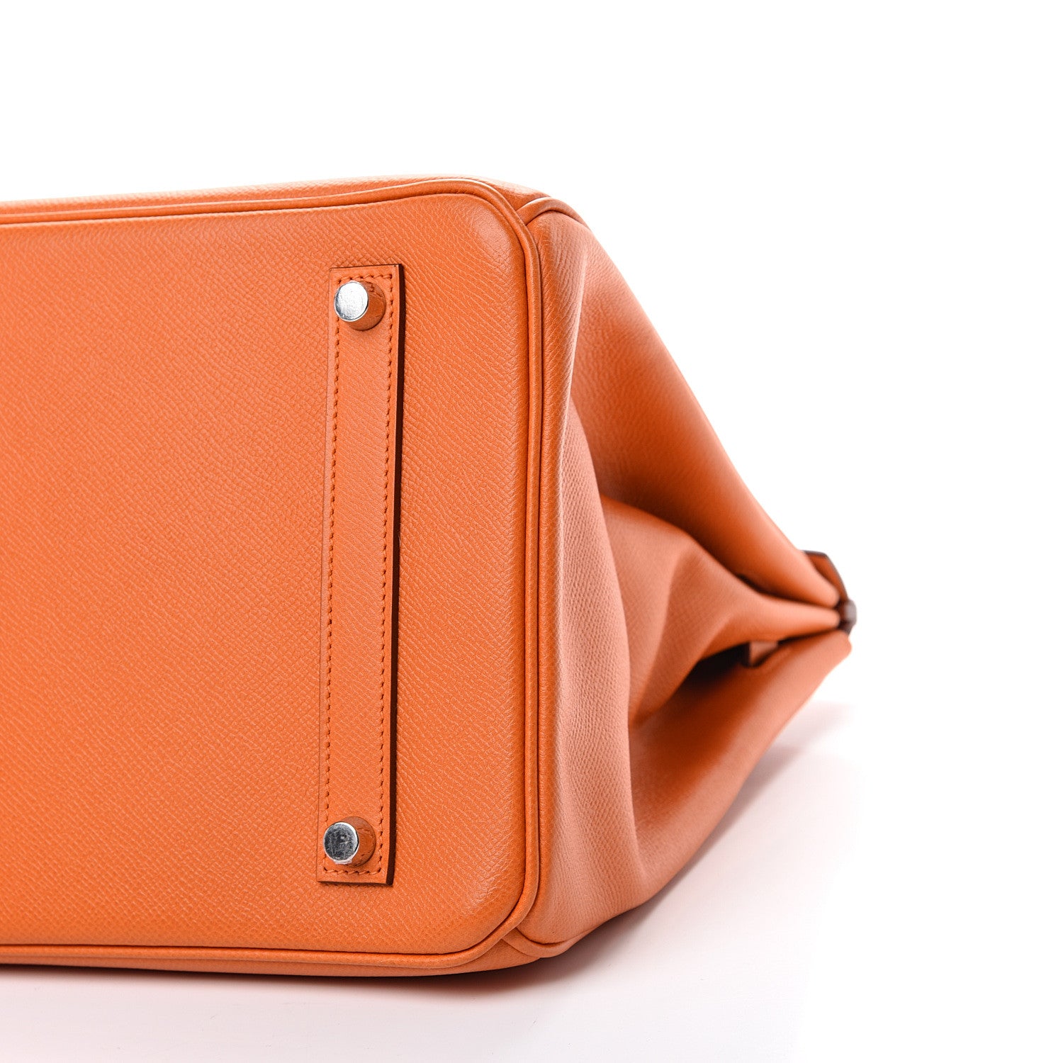 Hermes Epsom Birkin 35 Orange 9 of 13