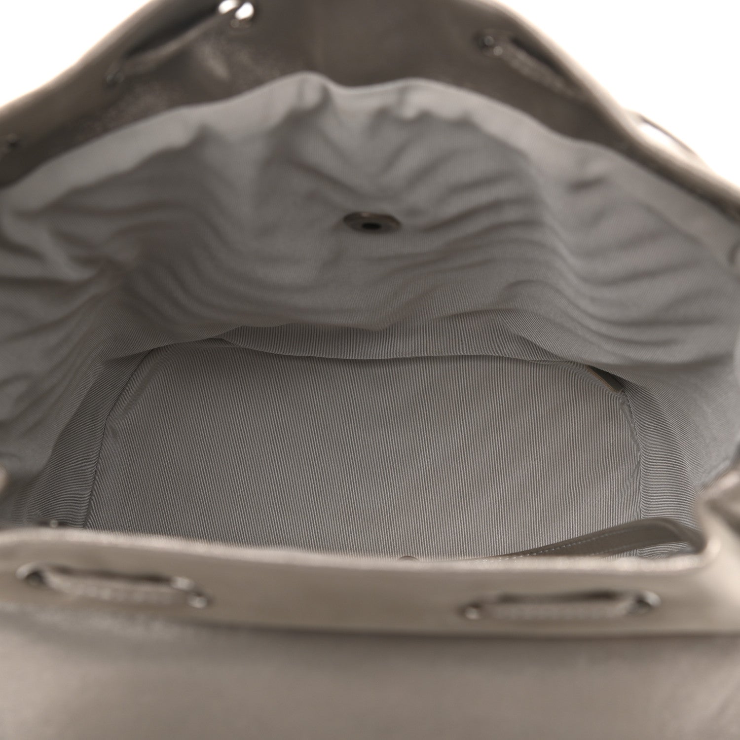 Chanel Iridescent Calfskin Chevron Quilted Small Urban Spirit Backpack Silver 5 of 10