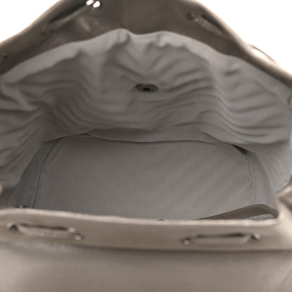 Chanel Iridescent Calfskin Chevron Quilted Small Urban Spirit Backpack Silver 5 of 10