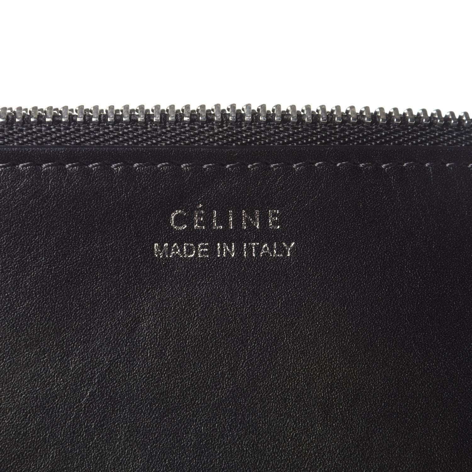 Celine Canvas Small Twisted Cabas Beige Blue 6 of 9