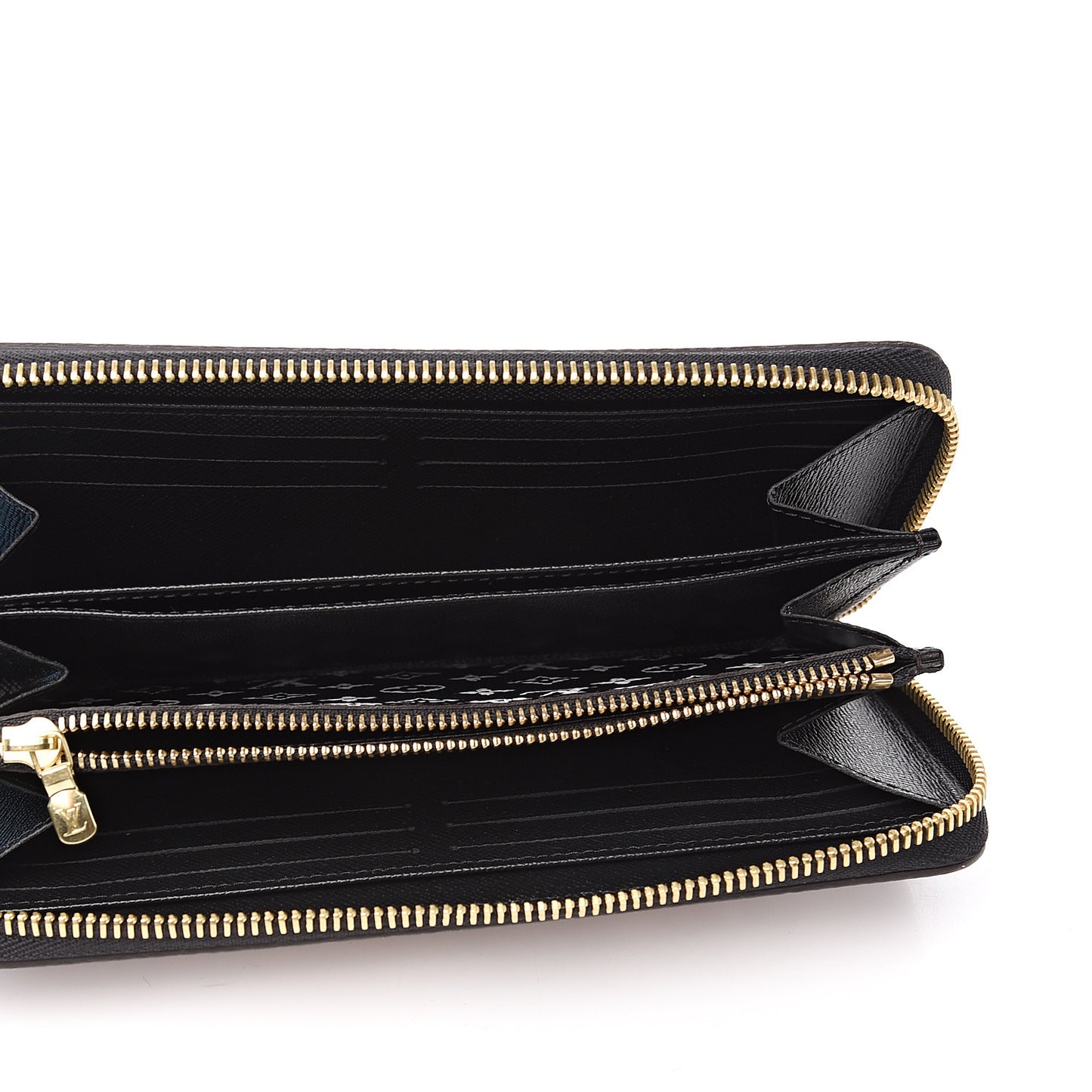 Monogram Giant Jungle Zippy Wallet Black