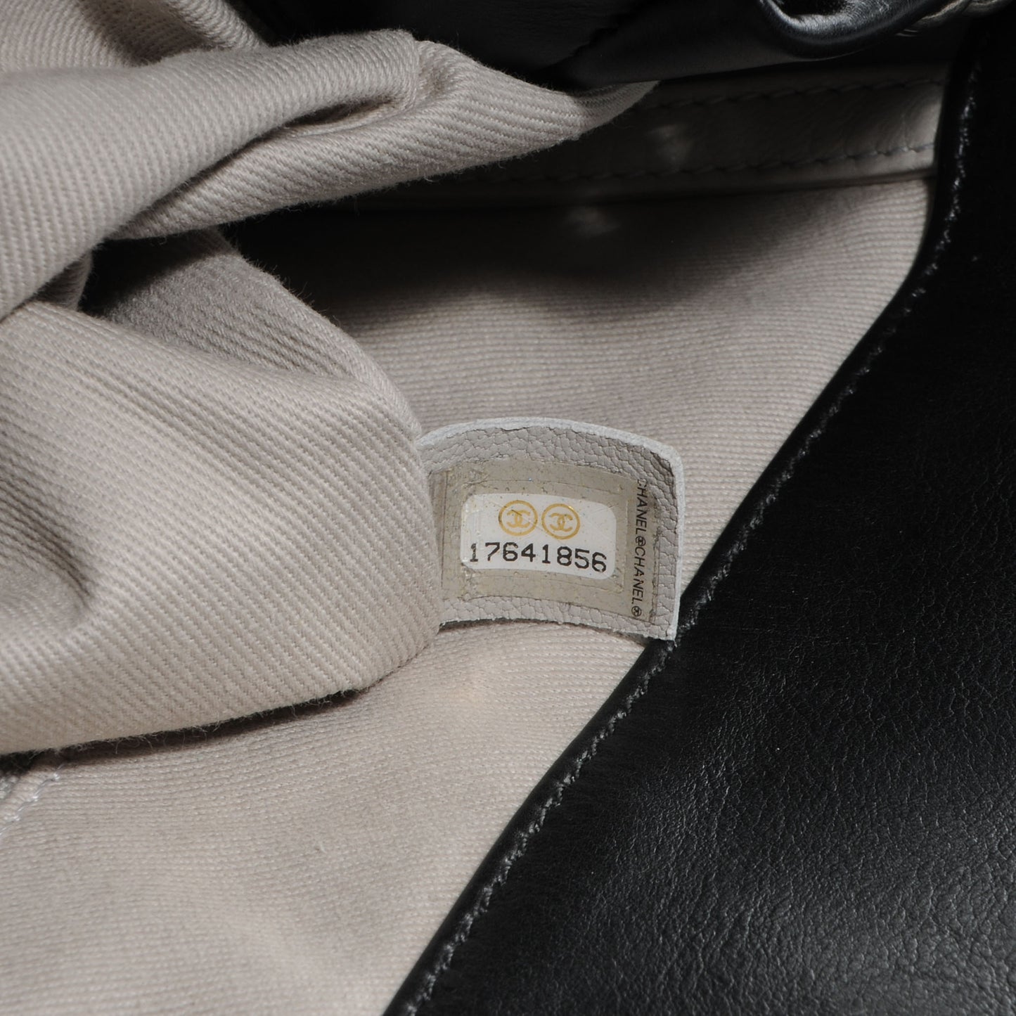 Calfskin CC Crave Tote Black