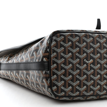 Goyard Goyardine Capetien Messenger Bag Black 8 of 9