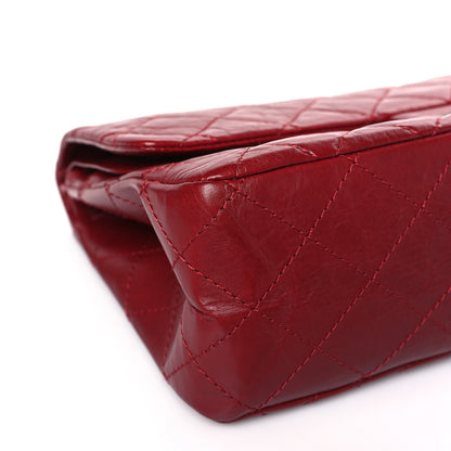 Chanel Aged Calfskin Quilted 2.55 Reissue 227 Flap Red 8 of 10