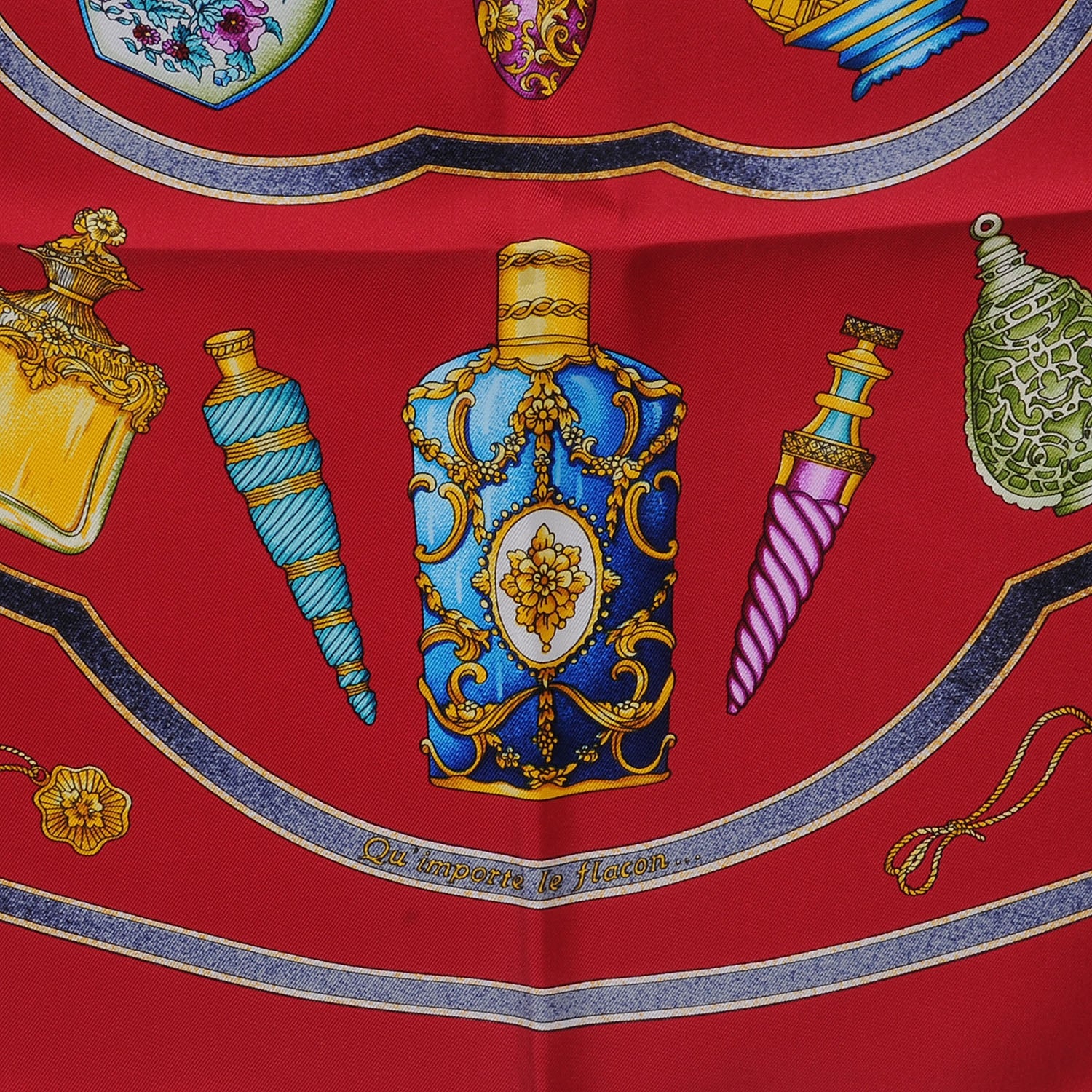 Hermes Silk Qu' Importe Le Flacon Scarf 90 5 of 8