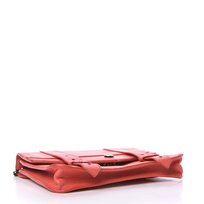 Proenza Schouler Lambskin PS1 Large Chain Wallet Grapefruit 4 of 10
