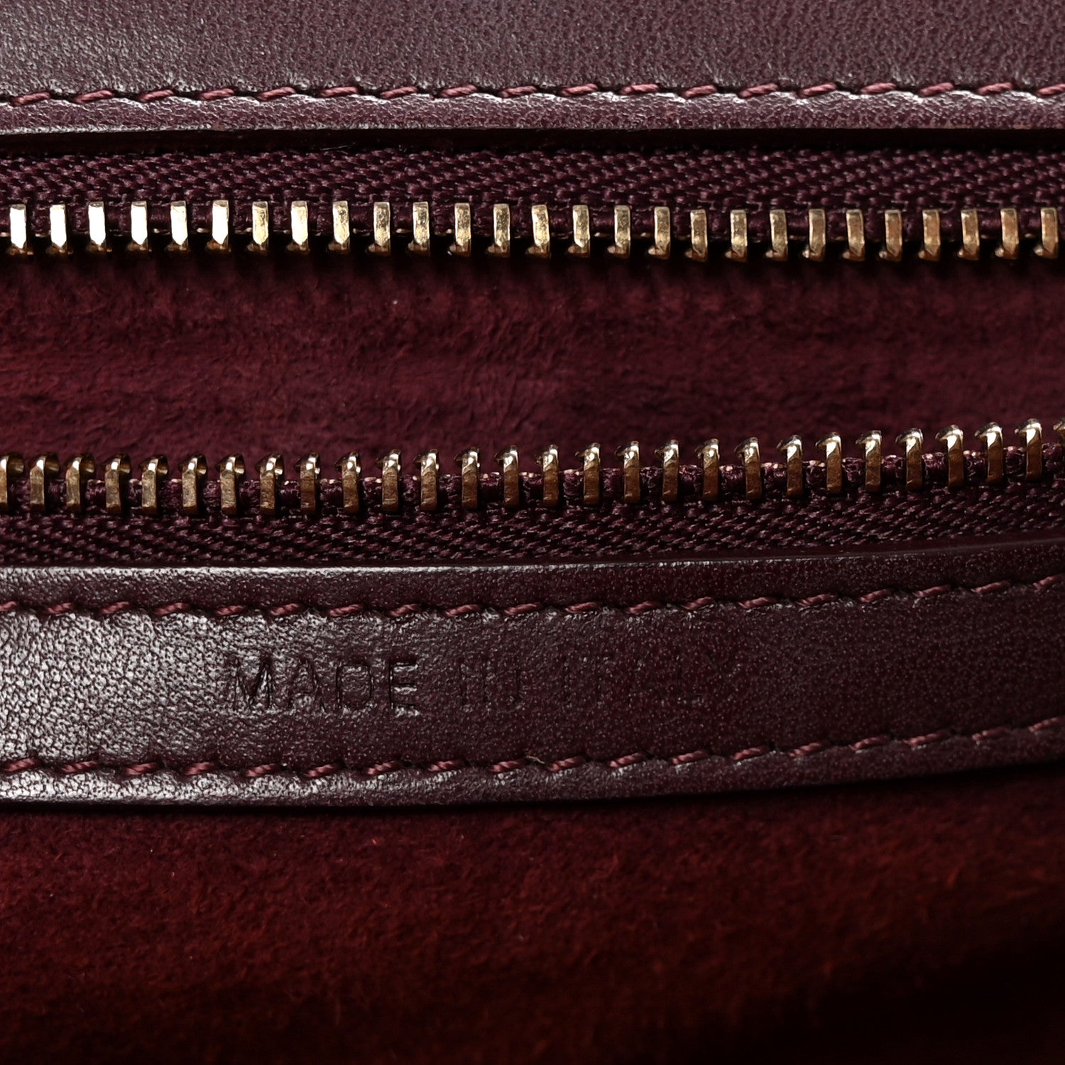 Christian Dior Lambskin Studded Medium Diorama Flap Bag Burgundy 7 of 10