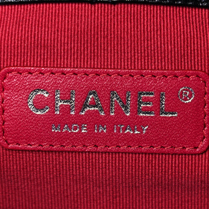 Chanel Aged Calfskin Quilted Small Gabrielle Backpack Black 6 of 8