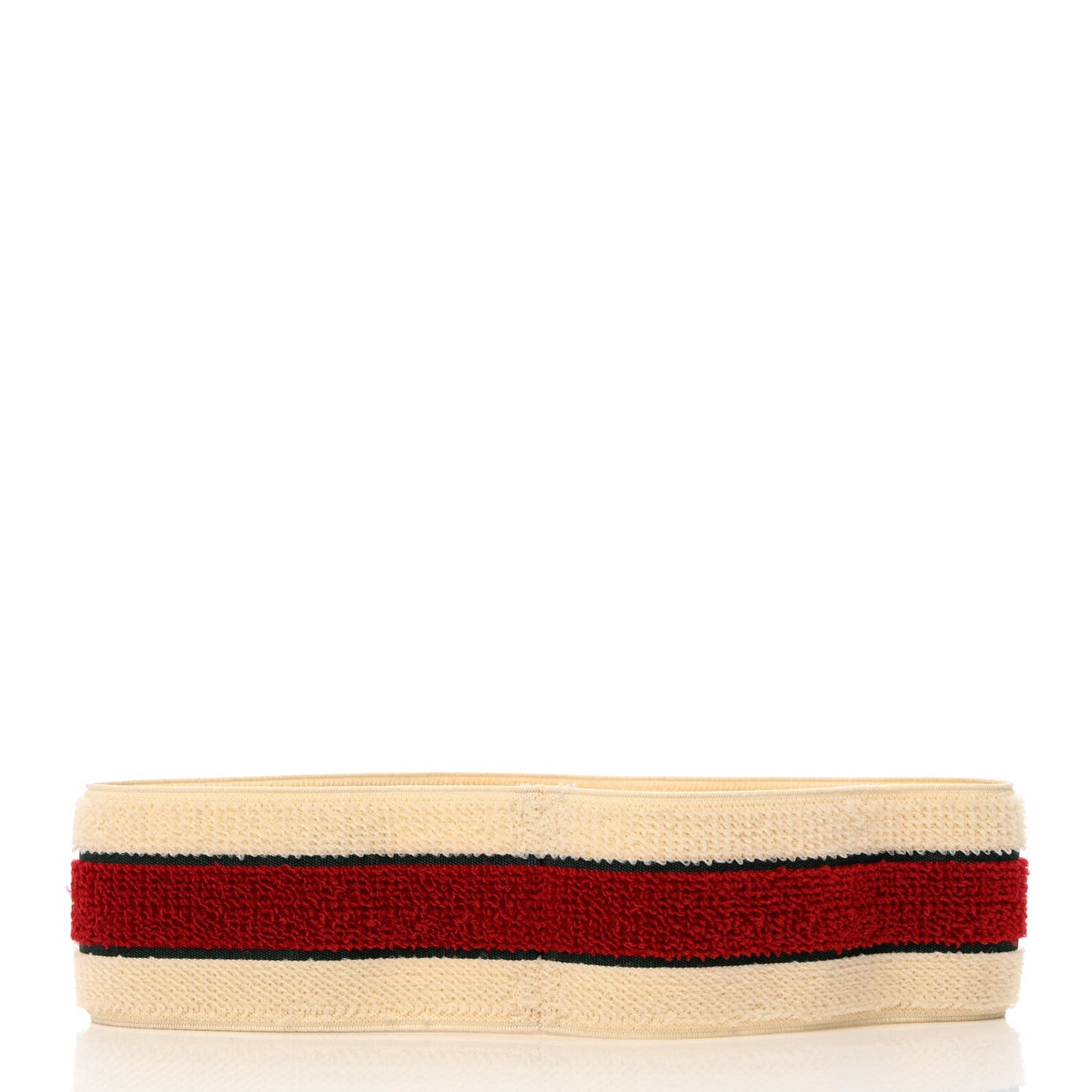 Cotton Elastic Gucci Queen Headband M White