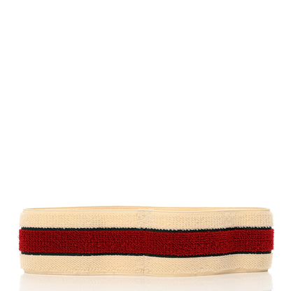 Gucci Cotton Elastic Gucci Queen Headband M White 2 of 4