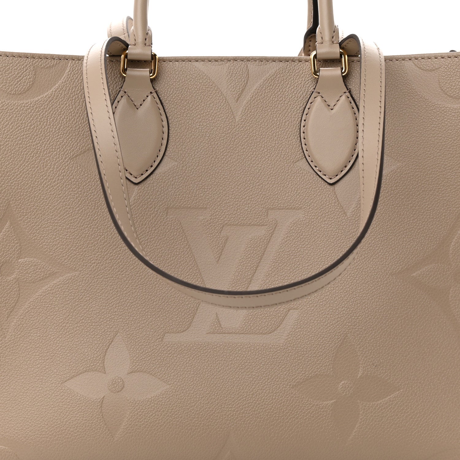 Louis Vuitton Empreinte Monogram Giant Onthego MM Tourterelle 7 of 9